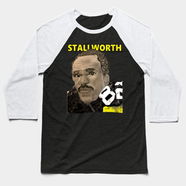 Pittsburgh Legends - Stallworth Baseball T-Shirt by JmacSketch